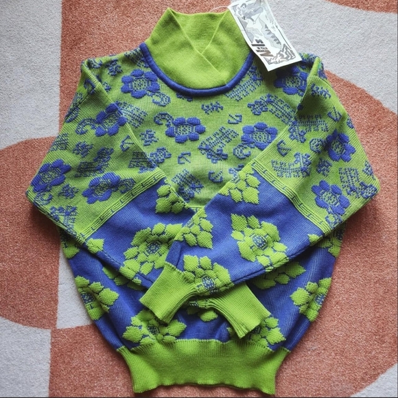 NILS Sweaters - NWT Vintage NILS Skiware Wool Blend Sweater